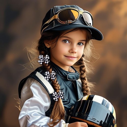 2PCS Black and White Checkered Bow Hair Clips, Racing Flag Checkered Hairpin 4 Inch Bow Hair Accessories for Racing Fan, Teens,Girls