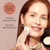 LAURA GELLER NEW YORK Baked Double Take Powder Foundation - Porcelain - Buildable Medium to Full Coverage - Matte Finish