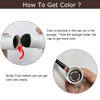 Eyebrow Stamp Stencil Kit Brow Stamp with 5pairs Reusable Eyebrow Stencil Kit Eye Brow Stamping Kit Eyebrow Stamp(Auburn)
