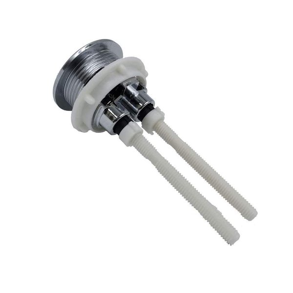 Dogxiong 38mm/1.5 inch Dual Push Flushing Toilet Button Toilet Tank Button Toilet Button Flush Button Replacement with Thread Diameter