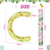 Pool Noodle Set - 2 Pack Inflatable Swimming Noodles for Adults Pool Noodles Floats Pink Yellow Curved Swimming Pool Float for Summer Vacation Sea Beach Lake Exercise Party （Flamingo & Pineapple）