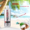 Brazilian Keratin Hair Treatment Straightening ,Magic Master Keratin 120ml Long Lasting Keratin Treatment Free Formalin Without Strong Smelling and Smoking Straighten Smooth Normal Curly Hair