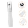 balacoo Creami Buttercream Essential Oil Eye Creams Refillable Cream Bottle Empty Roller Ball Applicator Eye Cream Applicator White Portable Acrylic Dispensing Bottle Travel