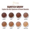 Juvia's Place Bronzed Cream Bronzer Amber - Creamy Bronzing Makeup Beauty Glow Sun Kissed Cheek Matte Shimmer Contour Long Lasting Finish Pigmented Bronze Light Buildable Blendable