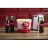 Tablecraft Coca-Cola Popcorn/Snack Bucket"Pause & Refresh" (CC400), Red