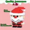 HGCYCF Christmas Santa Building Blocks Set Compatible with Lego Advent Calendar 2024 Stacking New Toys Holiday Present Box New Year Xmas Gifts for Kids for Boys & Girls and Adults