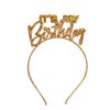 Birthday Headband for Adults - Gold Sparkle Its My Birthday Headband - Birthday Gifts for Women, 40th Birthday Tiara, Birthday Party Supplies, Adult Birthday Decorations (MyBday) GLDGttr