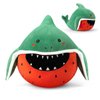 Nuokin Shark Plush Toy for Kids Stuffed Animal with Watermelon Soft Novelty Toys for Boys and Girls Birthday Gifts