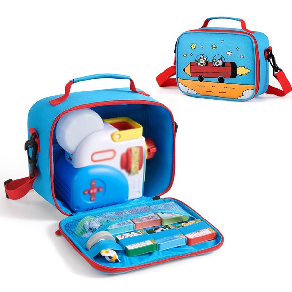 QYILUARE Case Compatible with Little Tikes Story Dream Machine Books Starter Set,Carrying Case for Little Tikes for Storybook, Audio Play,Character(Bag Only!Story Dream Machine NOT Included)