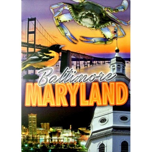 Baltimore Maryland Souvenir Playing Cards