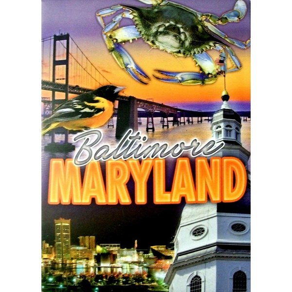 Baltimore Maryland Souvenir Playing Cards