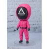TAMASHII NATIONS - Squid Game - Masked Soldier, Bandai Spirits Figuarts Mini Action Figure
