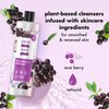 Love Beauty and Planet Plant-Based Body Wash Smooth and Renew Skin Acai Berry & Retinoid Made with Plant-Based Cleansers and Skin Care Ingredients, 100% Biodegradable 20 fl oz
