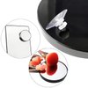 10X Magnifying Makeup Mirror, Round Mirror 2 Suction Cups Facial Makeup Cosmetic Absorption Shaving Home Makeup Travel Essential(Diameter 3.46 inches)