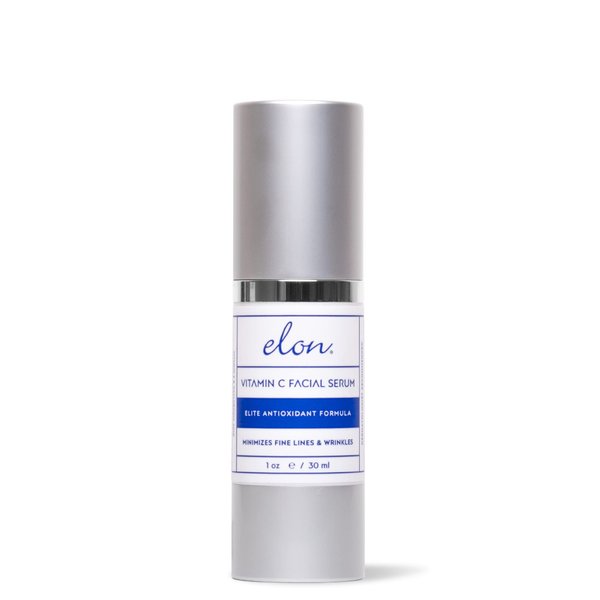 Elon Vitamin C Serum for Face – Anti Aging Serum to Reduce Fine Lines & Wrinkles – Improves Skin Texture - Activates Collagen Production – Facial Skin Care Products (1 oz)