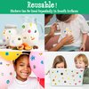 4000 Reusable Incentive Stickers, 100 Sheets Waterproof, Tear Resistant Reward Stickers-Remove Without Residue, Animals/Stars/Hearts Motivational Decals for Kids Teachers, Parents, Bottles, Laptops