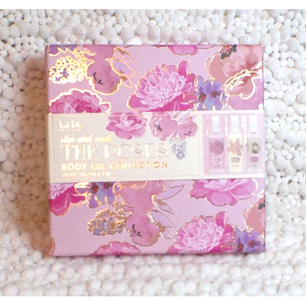 Nicole Miller Stop and Smell The Roses Body Oil Collection, 3.4 fl oz