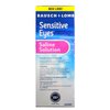 Contact Lens Solution by Bausch & Lomb, Sensitive Eyes Solution for Soft Contact & Gas Permeable Lenses, Saline Solution with Potassium, 12 Fl Oz (Pack of 2)
