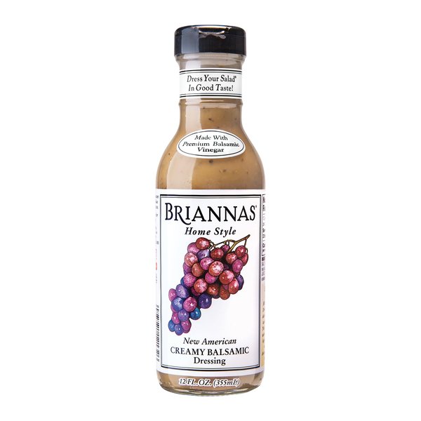 Brianna's Vinaigrette Dressing, New American, 12 Fl Oz