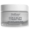 Delfanti-Milano • COLLAGEN with VITAMIN C & ELASTIN • Rejuvenating & Nourishing • Anti-Aging Night Cream • Face and Neck Moisturizer • Made in Italy