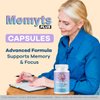 (5 Packs) Memyts Plus Capsules - Official Memyts Plus Supplement Pills Support Brain & Memory Focus, Natural Advanced Premium Formula for Overall Health & Wellness Reviews, 300 Capsules for 5 Months