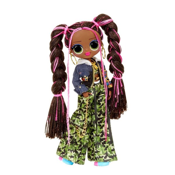 L.O.L. Surprise! Remix Honeylicious Fashion Doll, Plays Music with 25 Surprises Including Shoes, Hair Brush, Doll Stand, Magazine, and Record Player Package - For Girls Ages 4+