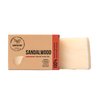 SoapFactory Organic Soap Bar with Sandalwood for Men and Women, 100% Natural Facial Cleanser, Face and Body, Vegan, Handmade, 3.88 ounce