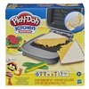 Play-Doh Kitchen Creations Cheesy Sandwich Play Food Set for Kids 3 Years and Up Elastix Compound and 6 Additional Colors