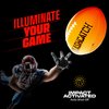 Light Up Youth Football - Glow in the Dark Ball - Outdoor Sports Birthday Gifts for Boys 8-15+ Year Old - Kids Teenage Youth Easter Gift Ideas Activity - Boy Toys Stuff Ages 8 9 10 11 12 13 14 15