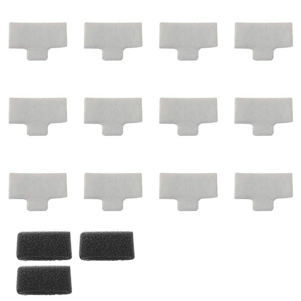 REMstar, M-Series Kit, CPAP Replacement Filters (3 Foam/12 Ultrafine)