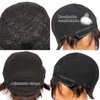 Unonet Pixie Cut Wig with Bangs Human Hair Short Wigs for Women Short Pixie Cut Wigs Black Brazilian Virgin Hair Layered Wavy wigs Party Daily Use (Natural Black)