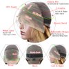 SKYDO Ombre Lace Front Wig Human Hair 4/27 Highlight Honey Blonde13x4 Hd Lace Front Wigs Human Hair Pre Plucked Body Wave Wig Human Hair 180 Density Glueless Wigs Human Hair Wigs for Women 20inch