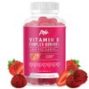 Avilana Vitamin B Complex Just for Women Vegan Gummies with Vitamin B12, B7 (Biotin), B6, B3 (Niacin), B5, B6, B8, B9 (Folate)s, Energy and Healthy Immune System (1 Pack)
