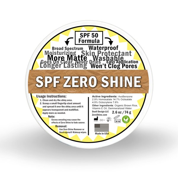 Zero Shine SPF Small Jar - Scalp Micropigmentation to Mattify and Moisturize