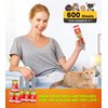 KONIZY Lint Rollers, Extra Sticky, 600 Sheets Mega Value Set with 3 Upgraded Handles, 6 Rollers Portable Pet Lint Remover for Clothes, Furniture, Carpet, Dog & Cat Hair Removal