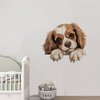 Harrier Wall Decals Pet Dogs Wall Sticker Vinyl Mural Decals Reusable Home Decals for Classroom Bike Backdrop Wall Art Holiday Decorations 18in