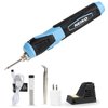 NEIKO 40421A Wireless Soldering Kit, Mini USB Rechargeable Solder Iron Pen, Rapid Heat 356-750°F (180-400°C) Electrical Soldering Kit, LED, 4V Lithium-Ion Battery, Cordless Soldering Iron Kit