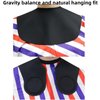 Wokyo Silicone Hair Cutting Collar, Non-slip Hair Cutting Mat Haircut Cape Catcher Neck Wrap Guard Neck Fitting Accessories Professional Hair Salon Stylist Supplies (Black short)