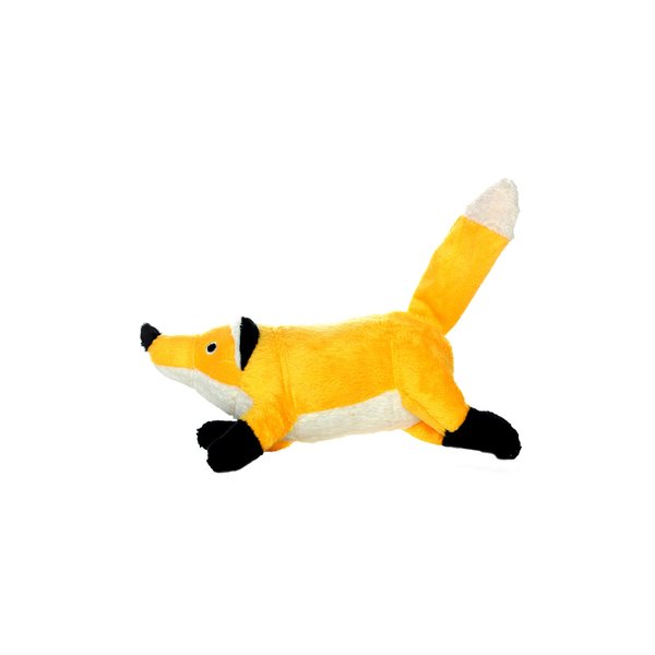 MIGHTY- Nature Fox - Squeaker-Multiple Layers. Made Durable, Strong & Tough. Interactive Play Dog Toy (Tug, Toss & Fetch). Machine Washable & It Floats. (Junior 2 Pack)