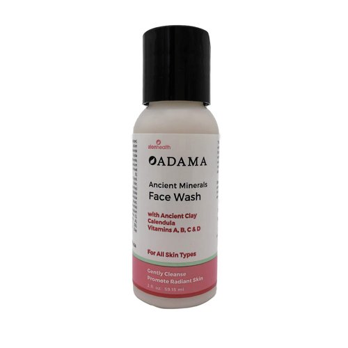 Adama Clay Face Wash Zion Health 2 oz Liquid