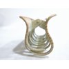 Generic Faux bamboo wood medium/small metal double grip hair claw clip barrette