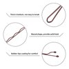 Vaincre Bobby Pin Hair Pins - 150 Count Bobby Pins Brown Bulk with Storage Case, Pain-Free Hairpin Hair Pin for Buns, Hair Accessories Hairclips Hair Clips for Women and Girls (Brown, 2 inch)