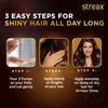 Streax Hair Serum Enriched with Walnut Oil Gives Frizz-free Satin Smooth Hair 90 ML