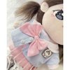 niannyyhouse 20cm Plush Doll Kindergarten Set Blue Coat Pink Dress Sailor Suit 8in Soft Stuffed Plush Toy Clothes