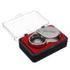 KINGMAS Pocket Jewelry Loupe 30x 21mm Jewelers Eye Magnifying Glass Magnifier