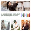 32 Pcs Scarf Safety Pins,Colorful Hijab Pins,Plastic Muslim Hijab Clip Bulk,Fashion Brooches and Pins for Girls Women(21 Colors)