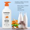Lovercare Goat Milk Body Lotion for Dry Skin Royal Jelly & Honey 27.05oz (800ml) - Single…