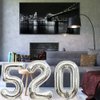 XLOOD Number 27 Balloons 32 inch Digital Balloon Alphabet 27 Birthday Balloons Digit 27 Helium Balloons Big Balloons for Birthday Party Supplies Wedding Bachelorette Bridal Shower, Silver Number 27th