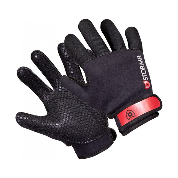 Stormr Strykr 2mm Neoprene Mens and Womens Glove - Fully Lined Micro-Fleece Gloves with Adjustable Wrist Closures - Ideal for Ice Fishing, Winter Conditions, and Foul Weather, XS