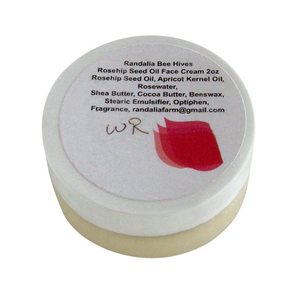 Rose Hip Face Cream, Wild Rose, Randalia Bee Hives